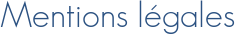 Mentions légales